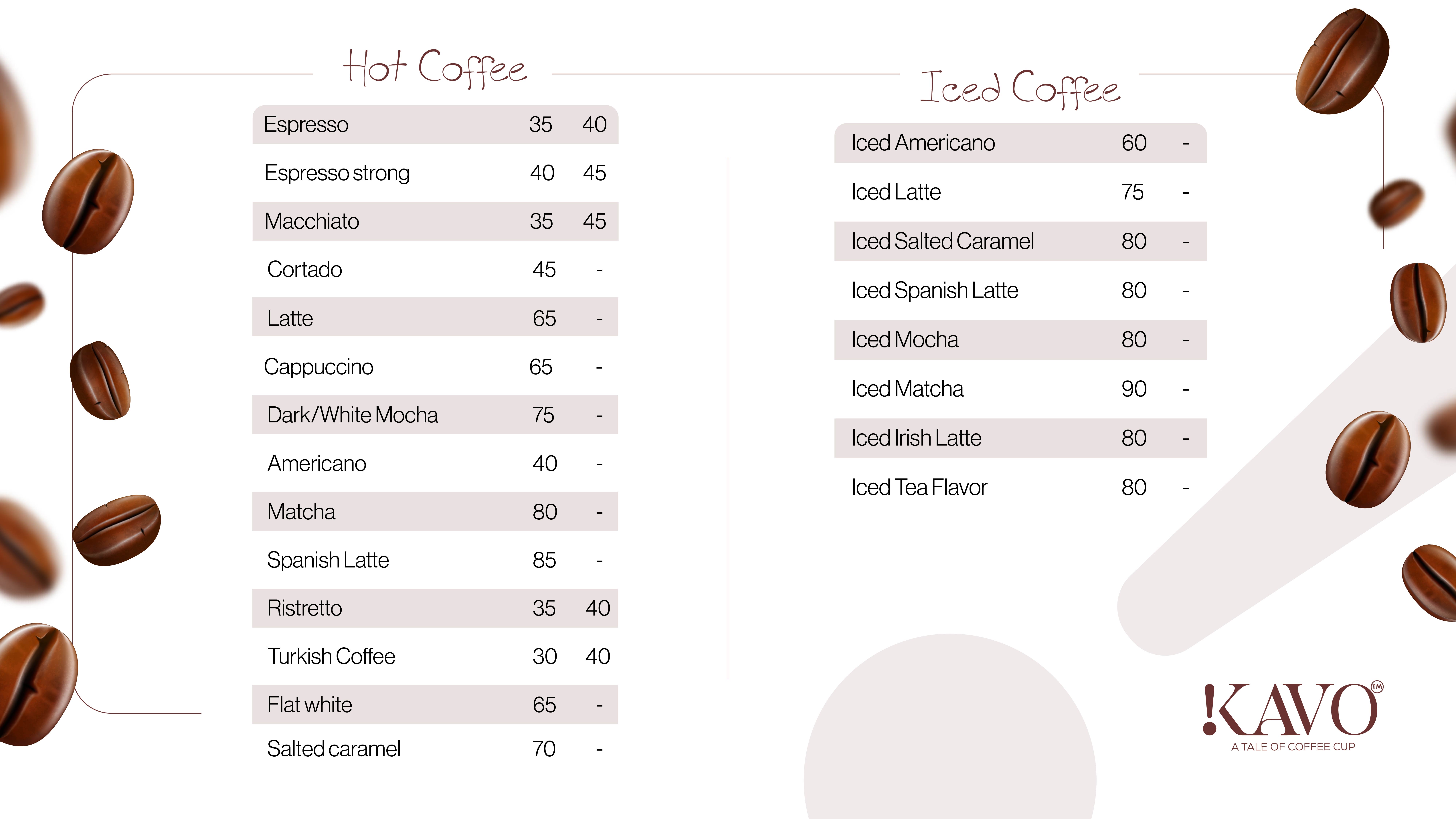 Club Menu 01