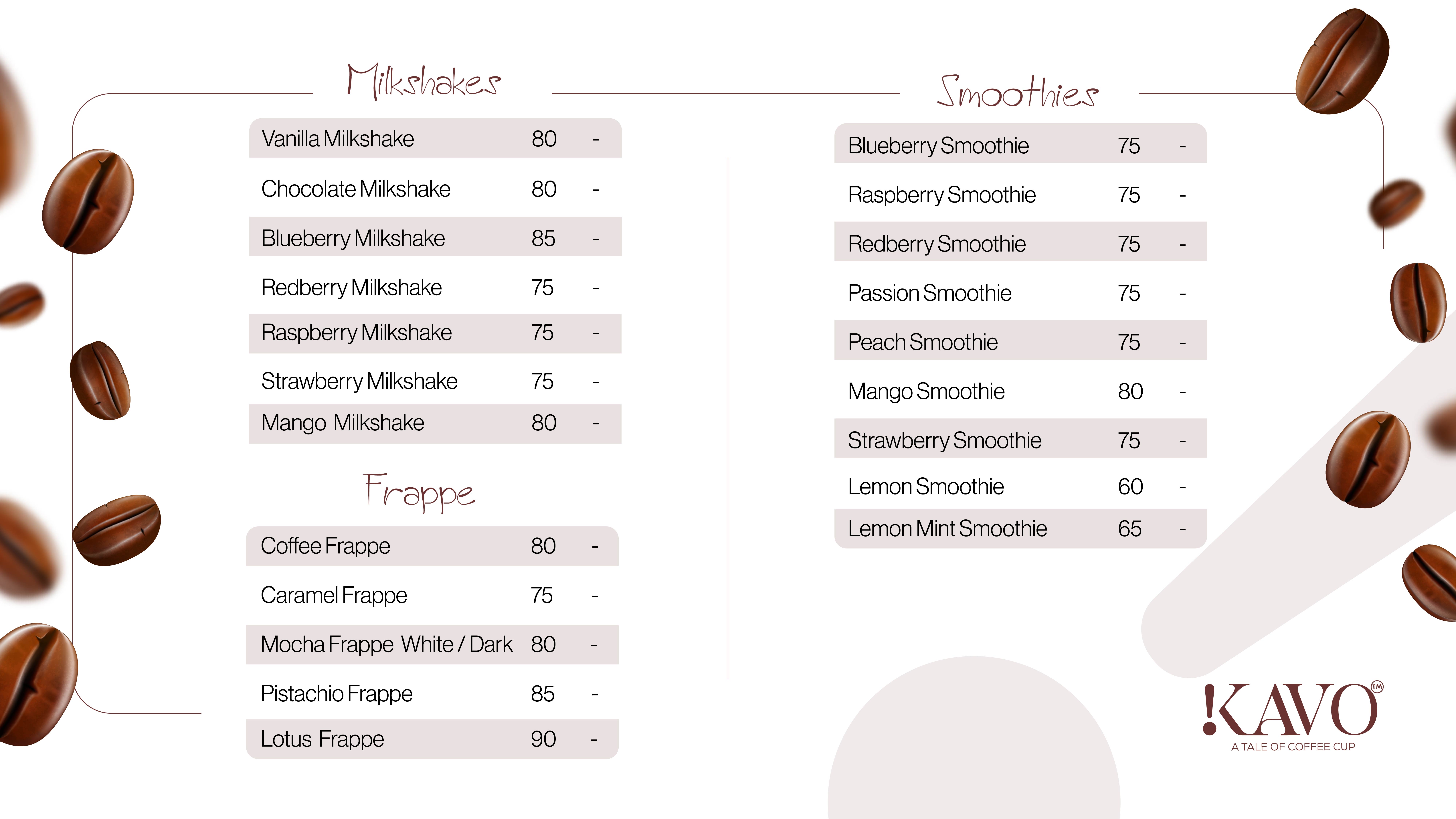 Club Menu 03